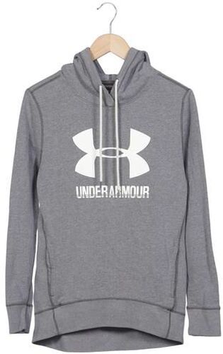Damen Kapuzenpullover, grau, Gr. M, Baumwolle, Synthetik - Second Hand - Under armour - Modalova