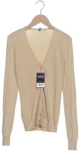 Colors OF Benetton Damen Strickjacke, cremeweiß, Gr. M - Second Hand - United - Modalova