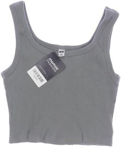 Damen Top, türkis, Gr. S, Elasthan, Baumwolle, Synthetik - Second Hand - Uniqlo - Modalova