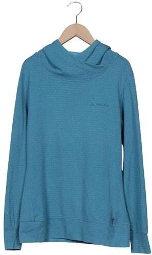 Damen Kapuzenpullover, hellblau, Gr. EU 38, Baumwolle, Synthetik - Second Hand - VAUDE - Modalova