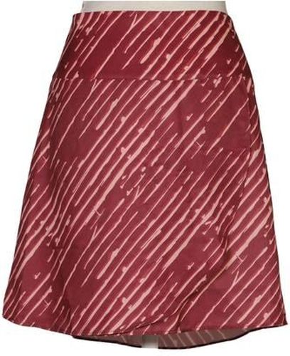 Damen Rock, bordeaux, Gr. W29, Synthetik - Second Hand - VAUDE - Modalova