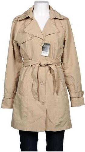 Damen Mantel, beige, Gr. M, Synthetik - Second Hand - Vero moda - Modalova