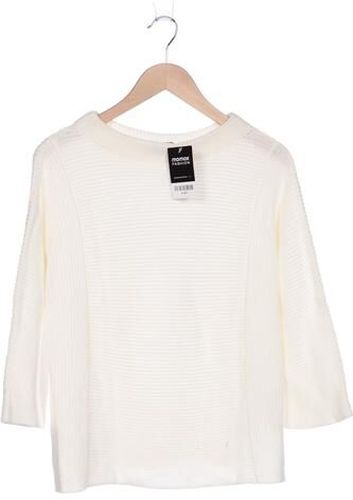 Appia DUE Damen Pullover, weiß, Gr. EU 38, Baumwolle - Second Hand - Via - Modalova