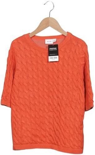Damen Pullover, orange, Gr. M, Baumwolle - Second Hand - Vila - Modalova