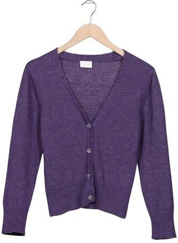 Damen Strickjacke, flieder, Gr. S, Synthetik - Second Hand - Vila - Modalova