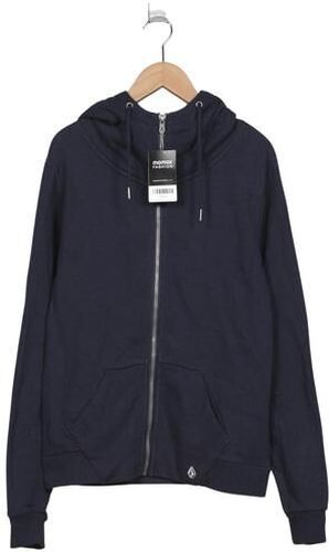 Damen Kapuzenpullover, marineblau, Gr. EU 40 (US 8), Baumwolle, Synthetik - Second Hand - Volcom - Modalova
