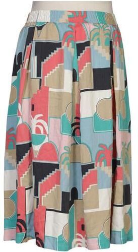 Damen Rock, mehrfarbig, Gr. EU 46, Viskose - Second Hand - Walbusch - Modalova