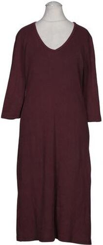 Damen Kleid, bordeaux, Gr. EU 38, Baumwolle - Second Hand - Waschbär - Modalova