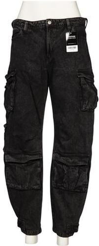 Damen Jeans, schwarz, Gr. EU 42, Baumwolle - Second Hand - Weekday - Modalova