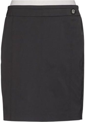 Damen Rock, grau, Gr. EU 36, Elasthan, Baumwolle, Synthetik, Viskose - Second Hand - WEEKEND Max Mara - Modalova