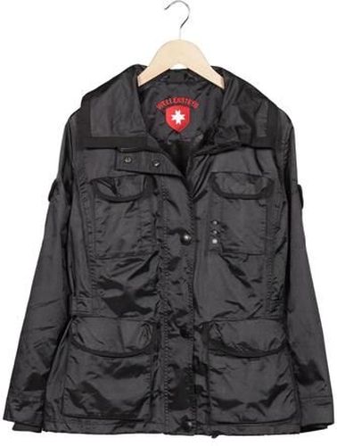 Damen Jacke, schwarz, Gr. L, Baumwolle, Synthetik, Tex Membran - Second Hand - Wellensteyn - Modalova