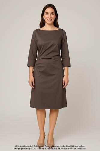 Damen Kleid, grau, Gr. EU 38, Elasthan, Baumwolle, Synthetik - Second Hand - windsor. - Modalova