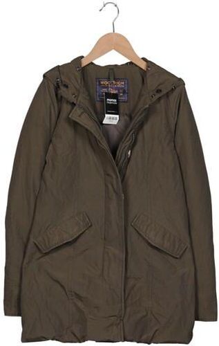 Damen Mantel, grün, Gr. XS, Baumwolle, Synthetik, Daunen - Second Hand - Woolrich - Modalova