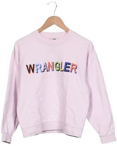Damen Sweatshirt, pink, Gr. XS, Baumwolle - Second Hand - Wrangler - Modalova