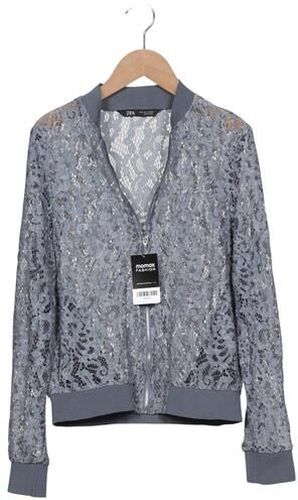Damen Jacke, hellblau, Gr. S - Second Hand - Zara - Modalova