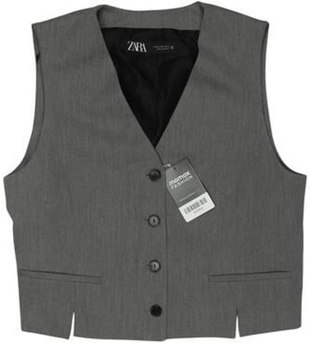 Damen Weste, grau, Gr. M, Elasthan, Synthetik, Viskose - Second Hand - Zara - Modalova