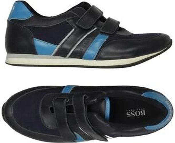 By Hugo Herren Sneakers, marineblau, Gr. EU 40, Leder - Second Hand - BOSS - Modalova