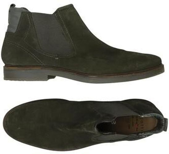 Herren Stiefel, grün, Gr. EU 46, Leder - Second Hand - Bugatti - Modalova