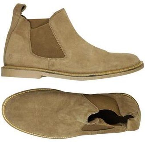 Herren Stiefel, beige, Gr. EU 41, Leder - Second Hand - Kickers - Modalova