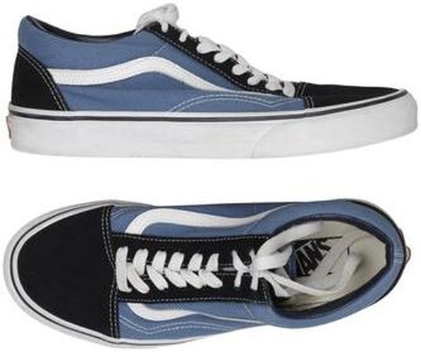 Herren Sneakers, blau, Gr. EU 40.5, Leder - Second Hand - Vans - Modalova