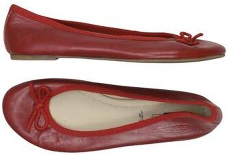 Damen Ballerinas, rot, Gr. EU 38, Leder - Second Hand - 5th Avenue - Modalova