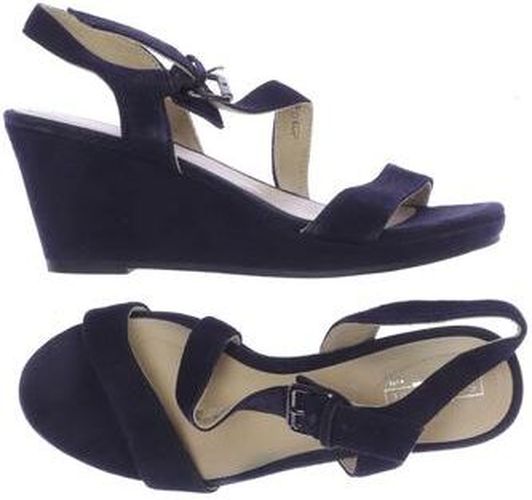 Damen Sandale, marineblau, Gr. EU 38, Leder - Second Hand - 5th Avenue - Modalova