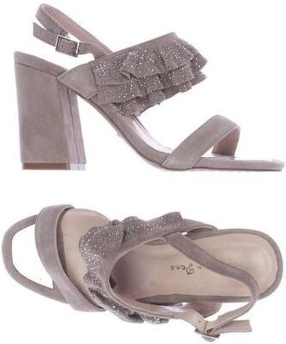 Damen Sandale, grau, Gr. EU 39 - Second Hand - Alma en Pena - Modalova