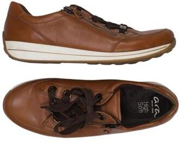 Damen Sneakers, braun, Gr. EU 41 (UK 7.5), Leder - Second Hand - Ara - Modalova