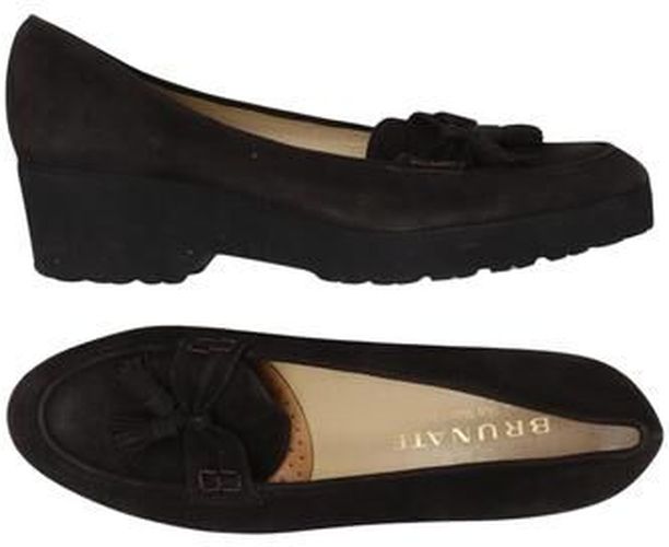 Damen Halbschuh, braun, Gr. EU 37, Leder - Second Hand - Brunate - Modalova