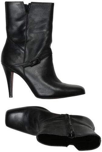 Damen Stiefelette, schwarz, Gr. EU 40, Leder - Second Hand - Buffalo LONDON - Modalova
