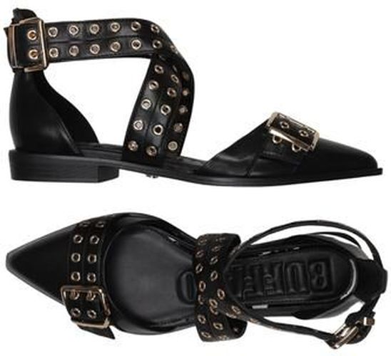 Damen Ballerinas, schwarz, Gr. EU 40, Kunstleder - Second Hand - Buffalo LONDON - Modalova