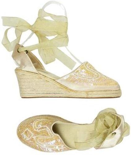 Damen Sandale, beige, Gr. EU 37 - Second Hand - Buffalo LONDON - Modalova