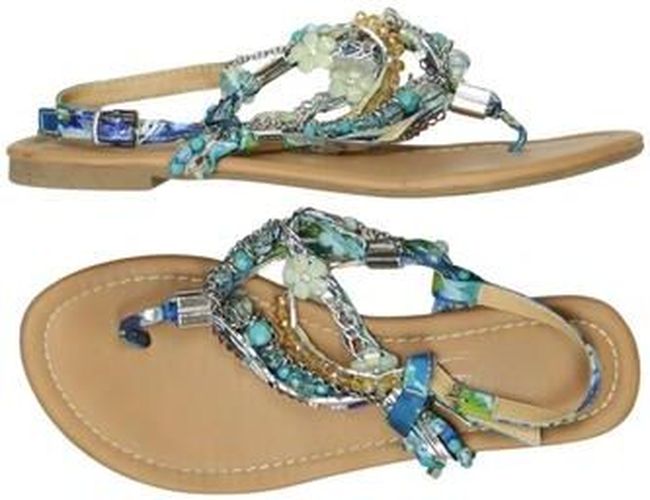 Damen Sandale, mehrfarbig, Gr. EU 36 - Second Hand - Buffalo LONDON - Modalova