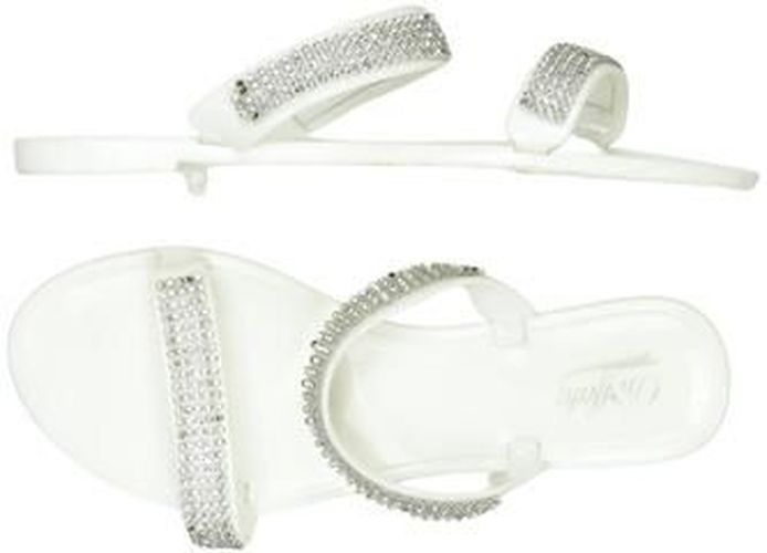 Damen Sandale, weiß, Gr. EU 38 - Second Hand - Buffalo LONDON - Modalova