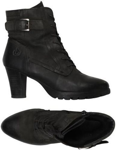 Damen Stiefelette, schwarz, Gr. EU 40, Leder - Second Hand - Bugatti - Modalova