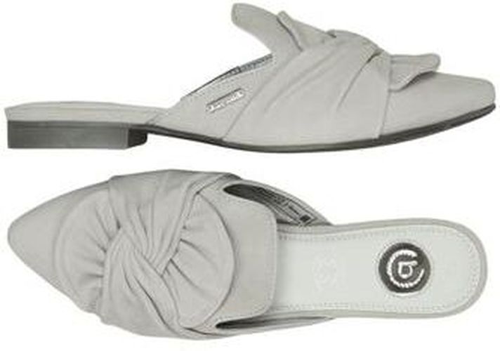 Damen Sandale, grau, Gr. EU 39, Leder - Second Hand - Bugatti - Modalova