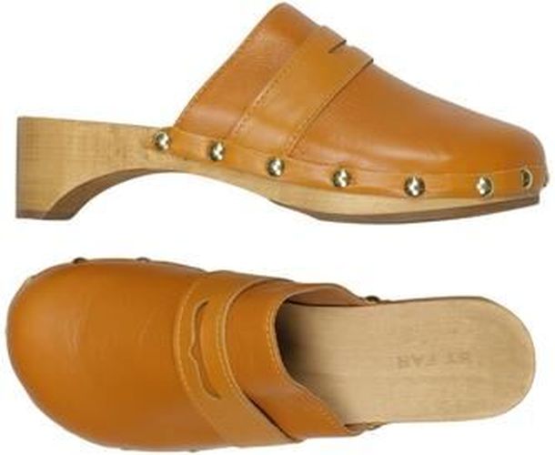 Damen Sandale, orange, Gr. EU 38, Leder - Second Hand - BY FAR - Modalova