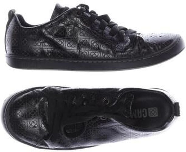 Damen Halbschuh, schwarz, Gr. EU 39, Leder - Second Hand - Camper - Modalova