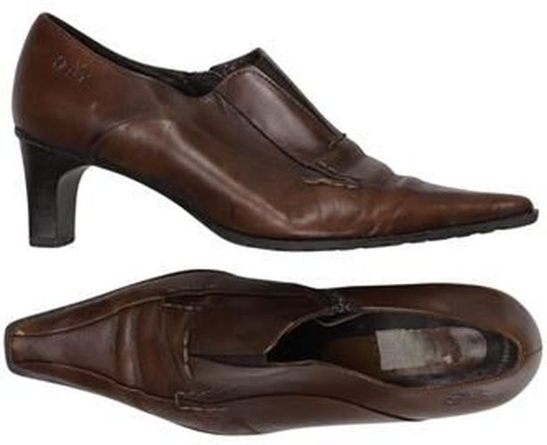 Damen Pumps, braun, Gr. EU 39 (UK 6), Leder - Second Hand - Caprice - Modalova