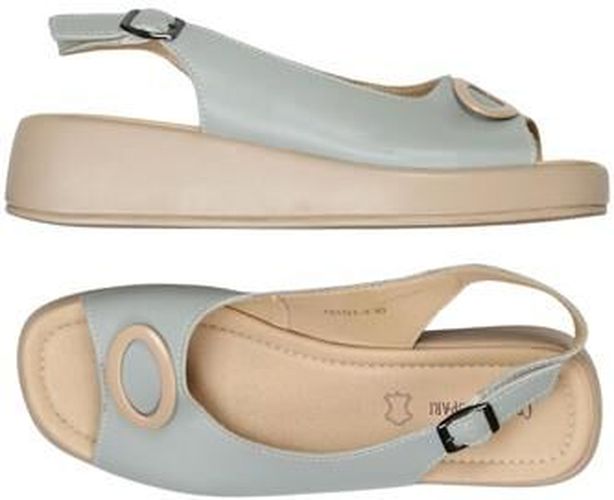 Damen Sandale, hellblau, Gr. EU 40, Leder - Second Hand - Cesare Paciotti - Modalova