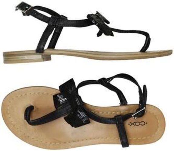 Damen Sandale, schwarz, Gr. EU 36 - Second Hand - Cox - Modalova