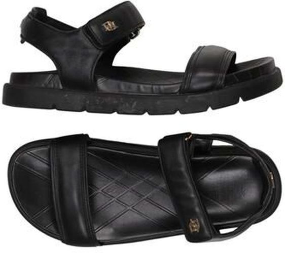 Damen Sandale, schwarz, Gr. EU 38, Leder - Second Hand - Dune london - Modalova