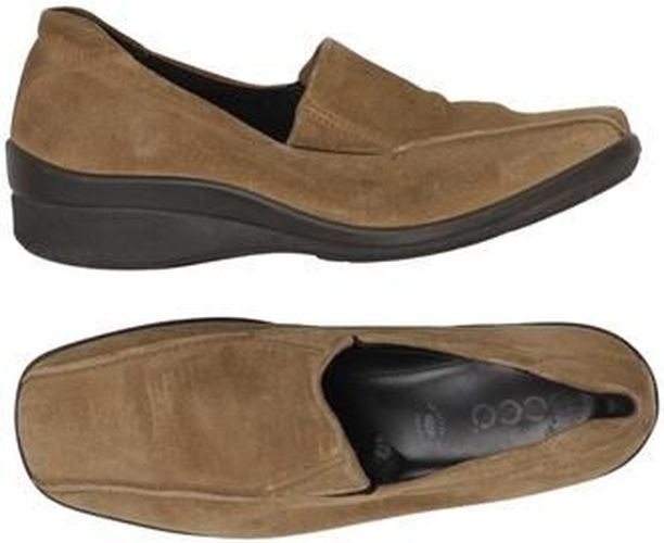 Damen Halbschuh, braun, Gr. EU 37, Leder - Second Hand - Ecco - Modalova