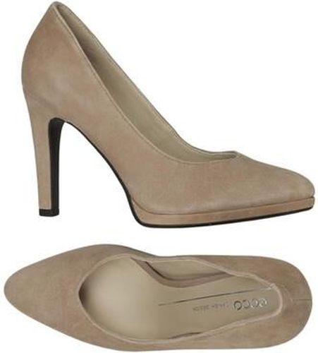Damen Pumps, beige, Gr. EU 36, Leder - Second Hand - Ecco - Modalova