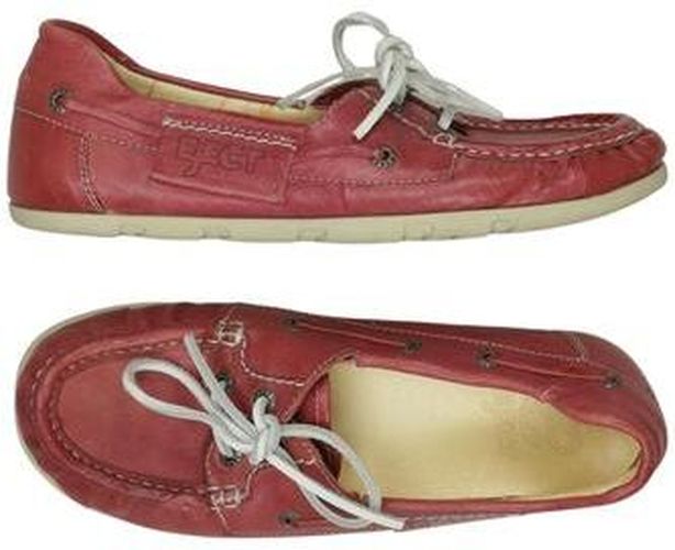 Damen Halbschuh, rot, Gr. EU 38, Leder - Second Hand - Eject - Modalova