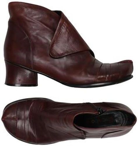 Damen Stiefelette, braun, Gr. EU 39.5, Leder - Second Hand - Everybody - Modalova