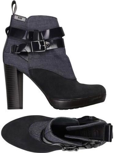 Damen Stiefelette, marineblau, Gr. EU 37, Leder - Second Hand - G STAR RAW - Modalova