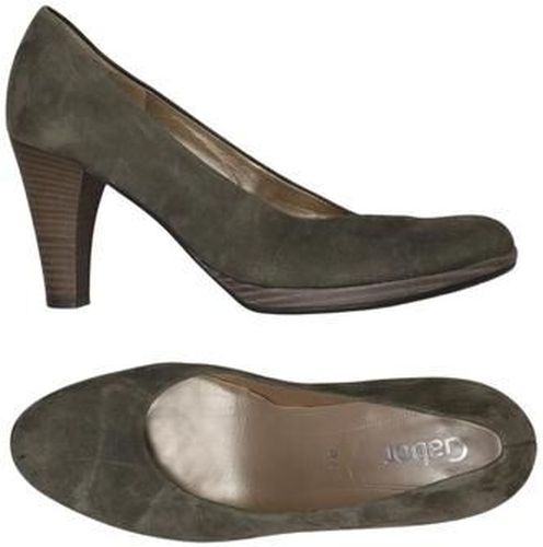 Damen Pumps, braun, Gr. EU 39.5 (UK 6.5), Leder - Second Hand - Gabor - Modalova