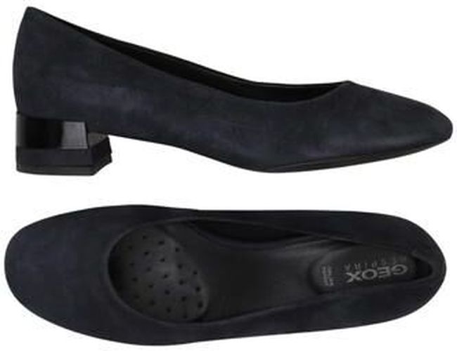 Damen Pumps, marineblau, Gr. EU 37.5, Leder - Second Hand - Geox - Modalova