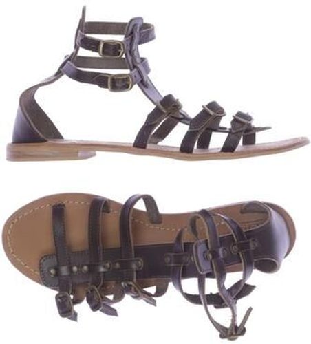 Damen Sandale, braun, Gr. EU 41, Leder - Second Hand - Gioseppo - Modalova